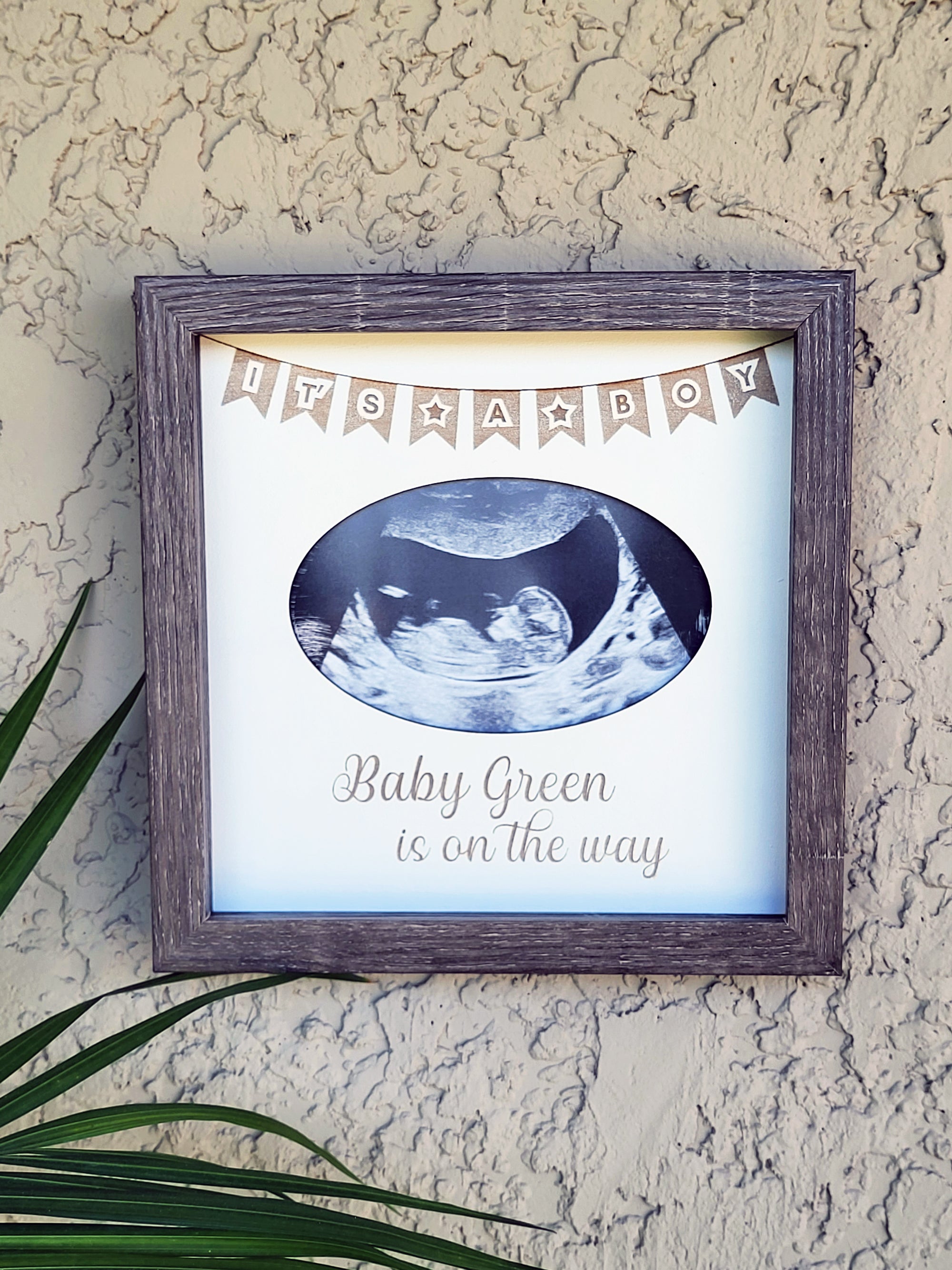 Baby on the Way Shadow Box