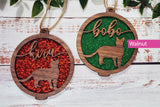 Cat Christmas Tree Ornament