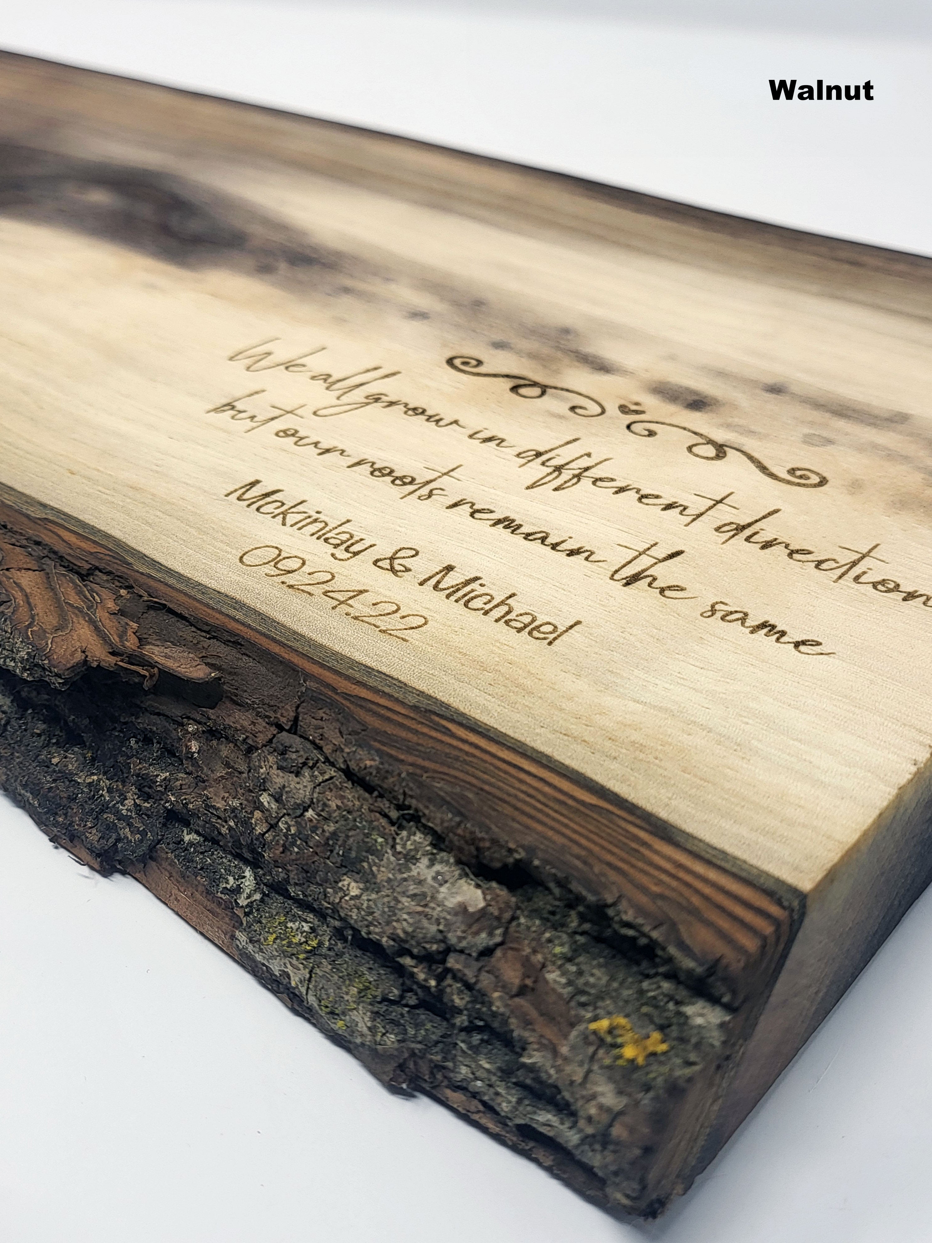 Live-Edge Charcuterie Slab