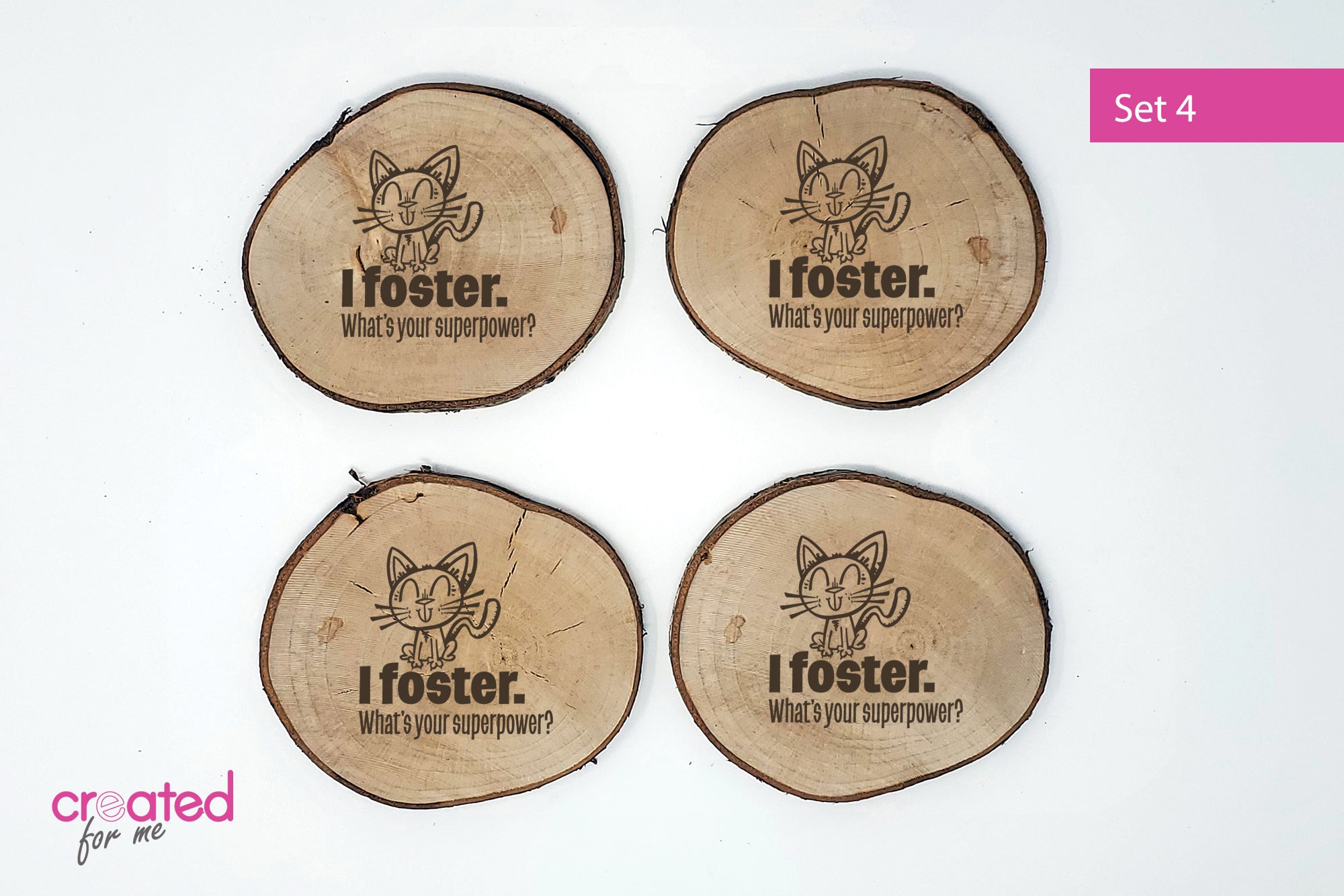 Cat-Themed Coasters