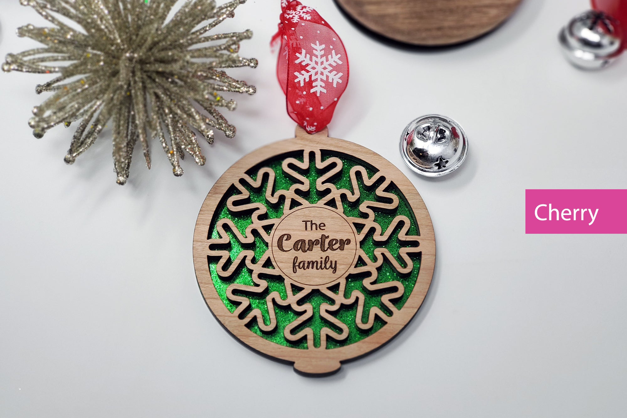 Family Snowflake Ornament