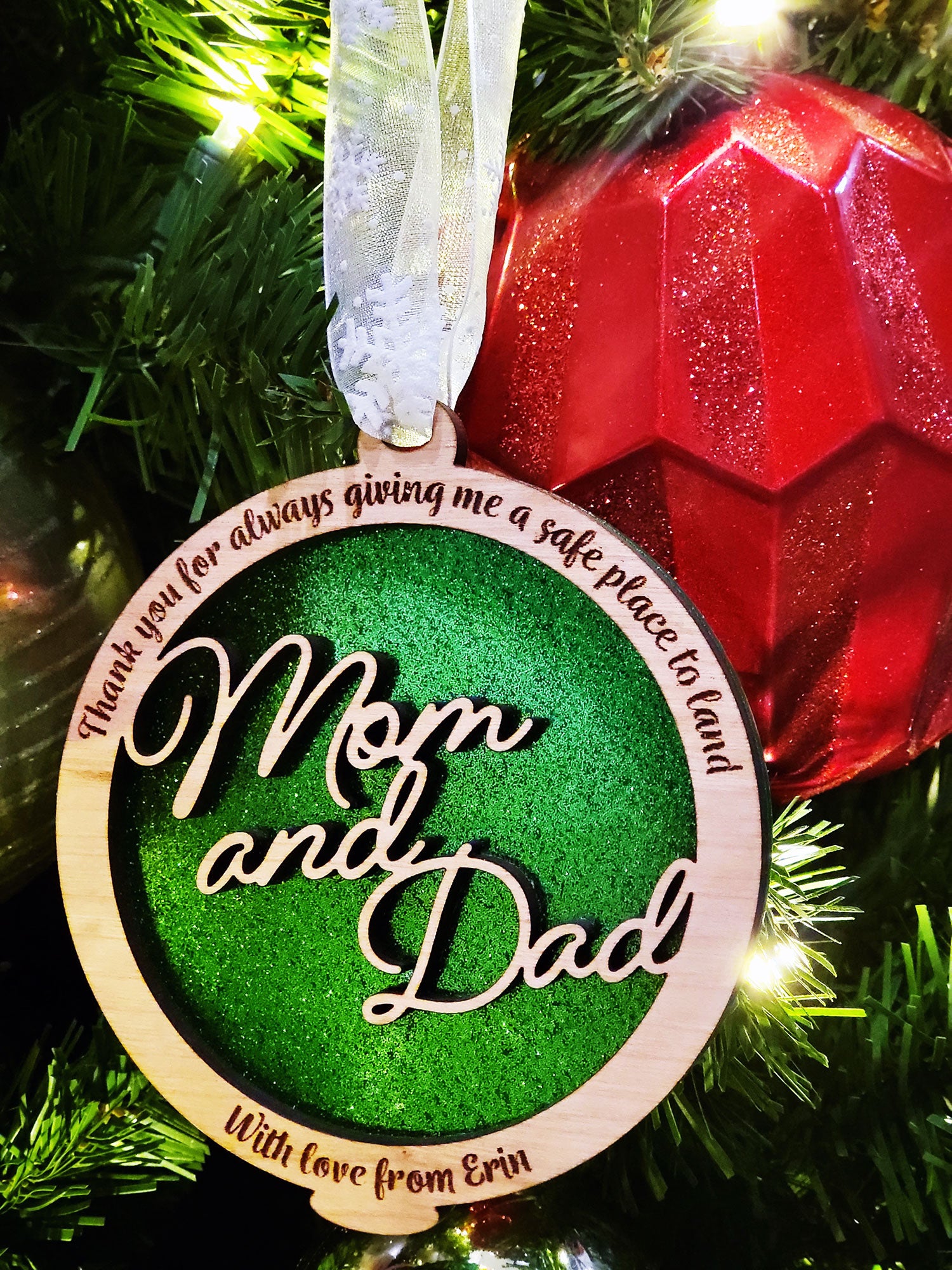 Mom & Dad Ornament